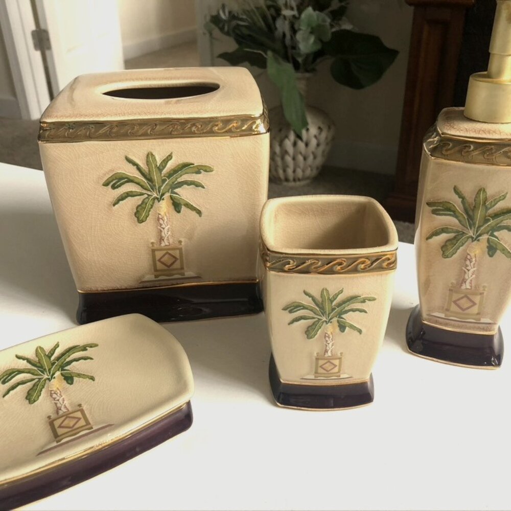 Avanti Four Piece Bathroom Accessories